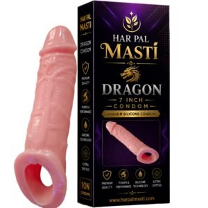 Dragon Condom 7 Inch - Premium Reusable Condom for Men