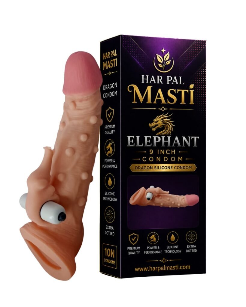 elephant dotted condom